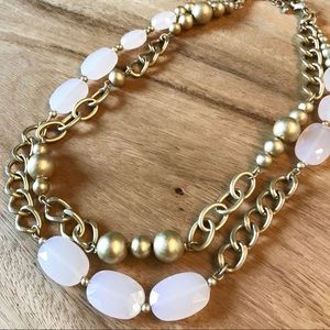 Lia Sophia Double strand Necklace